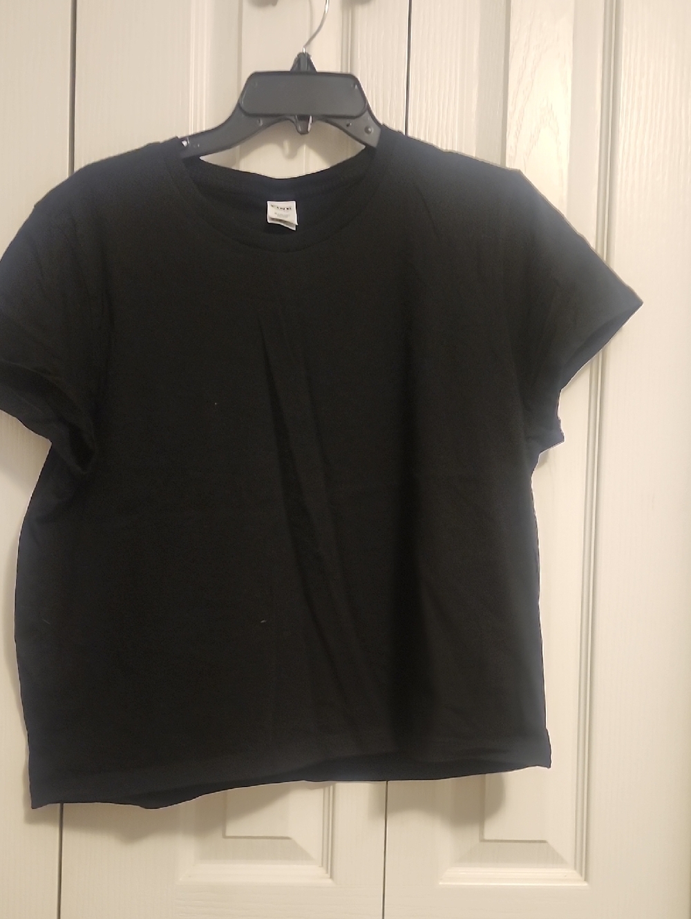 X2 PINK Victoria's Secret Black Logo Tee